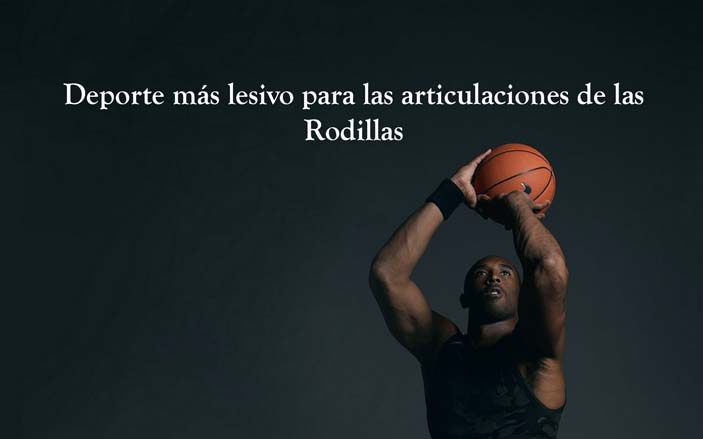 deporte más lesivo para las rodillas