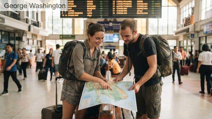Viajeros planificando una ruta multidestino por el Sudeste Asiático